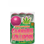 Cannabis Lollipops - 10 Pack - Bubblegum x Candy Kush