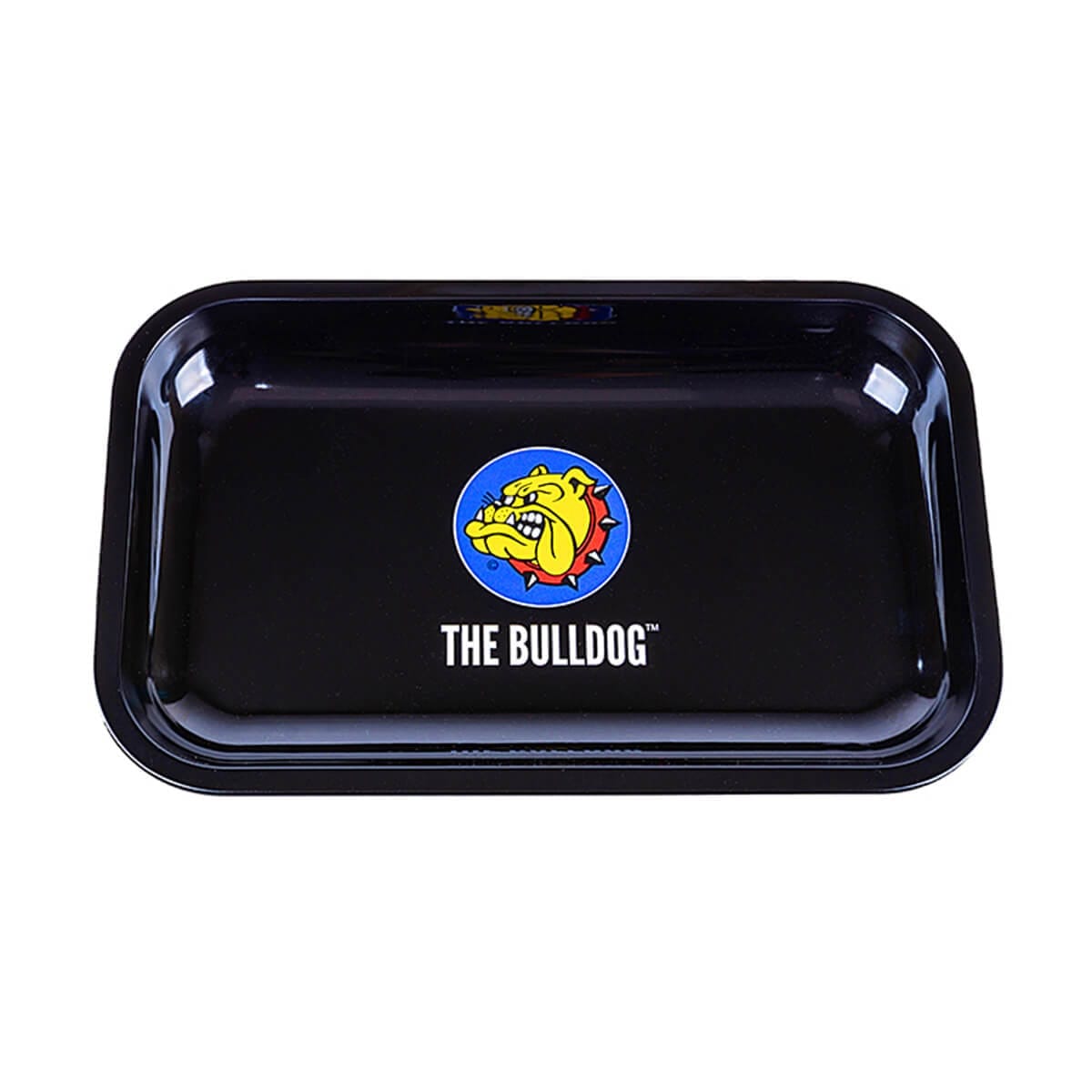 wholesale-the-bulldog-rolling-tray-medium The Bulldog - Original Metal Rolling Tray Medium - Image 1
