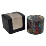 Grinder 4-Parts XL | Aluminum | 55mm | Psychedelic Series | Design 1 | Wonderland 1 - Image 4