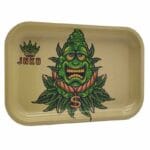 Rolling Tray XXL | 29x19cm | Stay 420 Series | Design 6 | Happy Budz